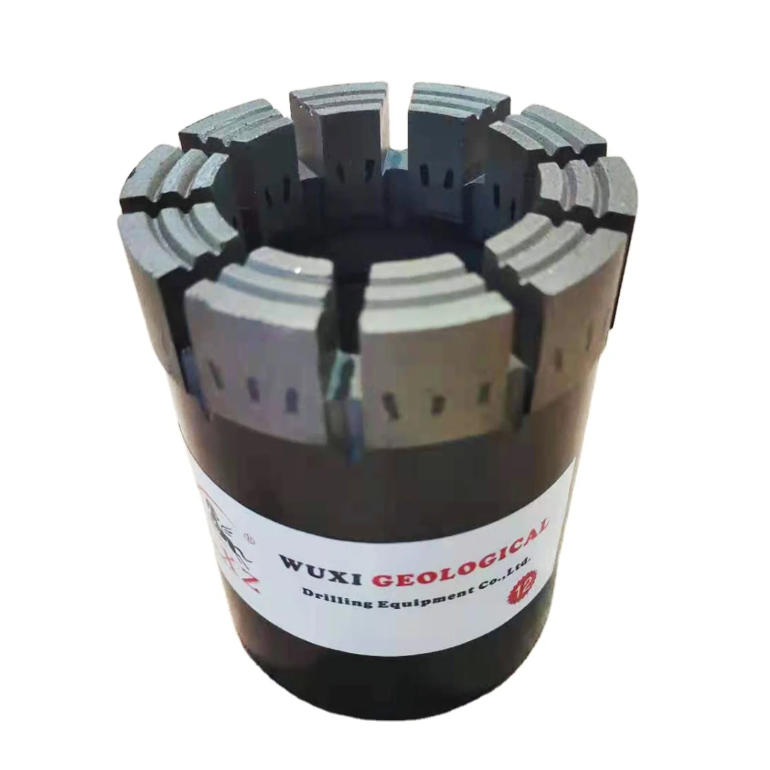 Geological Diamond Core Drill Bits,nq Hq Pq Brocas De Diamante