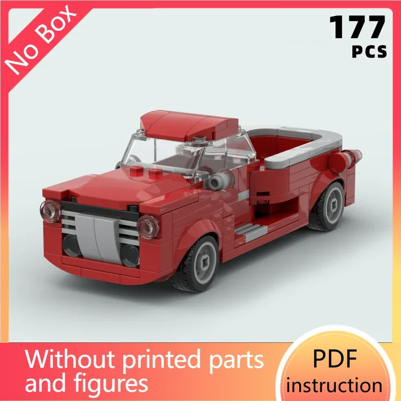 nuclear radiation series game pickup bricks truck for game fans gift blocks moc car nuclear war scene accessory bricks vehicleCh