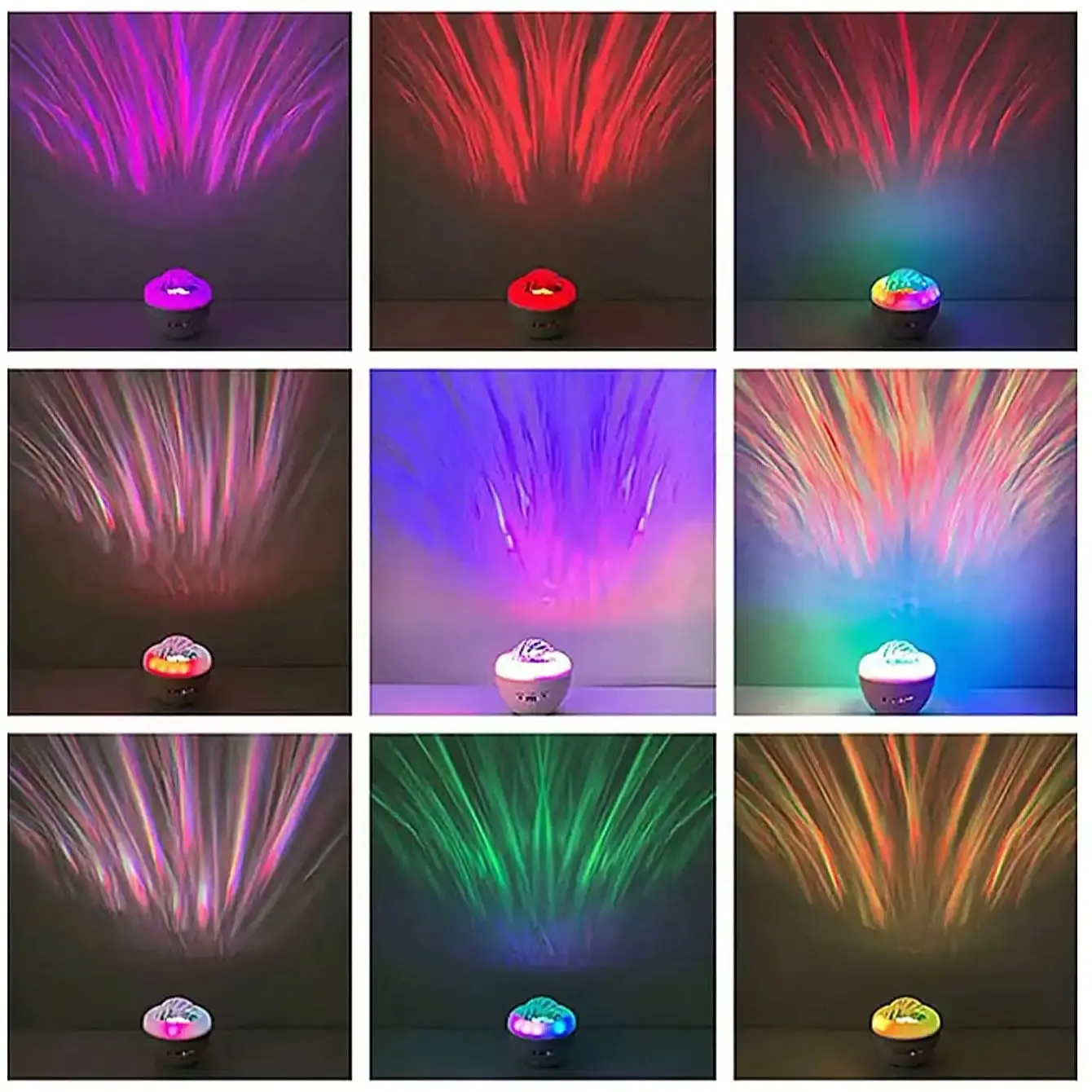 Planetarium Galaxy Sky Projection LED Night Lights with BT Speaker Nebula Starry Lamp Room Decor