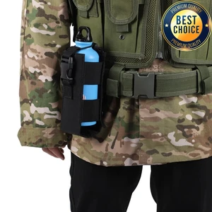 Taktische Molle Radio Walkie Talkie -Beutel, Wasserflasche, 600D -Nylon -Kessel -Abdeckung, hängende Tailentasche, Outdoor, Spaziergänge, Campingcamping 6 Hauptverkaufsfunkabdeckung - №4