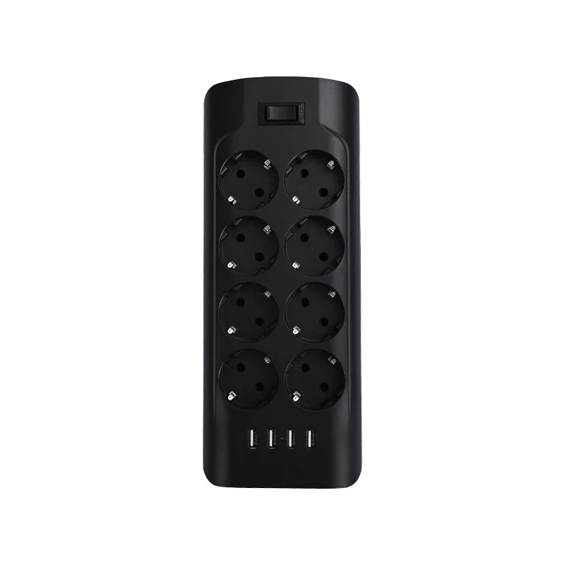 Multi-Functional USB Smart Power Strip Socket Waterproof Desktop Home Office Electrical Plug US UK Power Strip