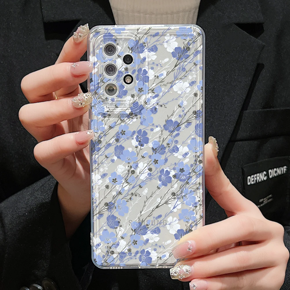 Cherry Case For Samsung A54 A53 A52 A55 A51 A35 A34 A33 A32 A21S A15 A14 A13 A12 Cases Galaxy S22 S23 Ultra S24 S21 Plus S20 FE image 4