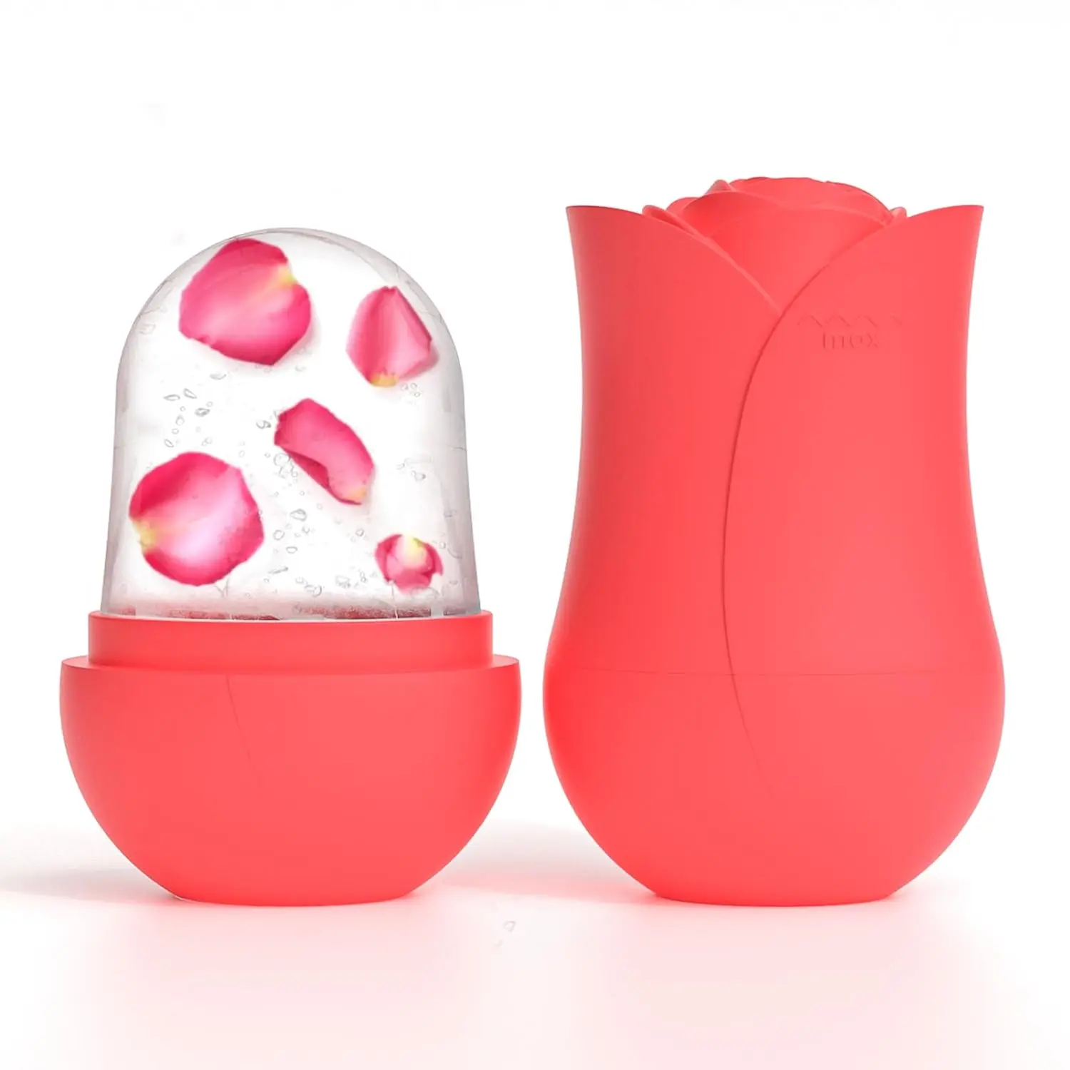 Eisroller für Gesicht und Augen, Eis-Gesichtsroller, Eisroller, Hautpflege-Werkzeuge für Frauen, Silikon-Eisform für Schönheit, Weihnachtsgeschenk