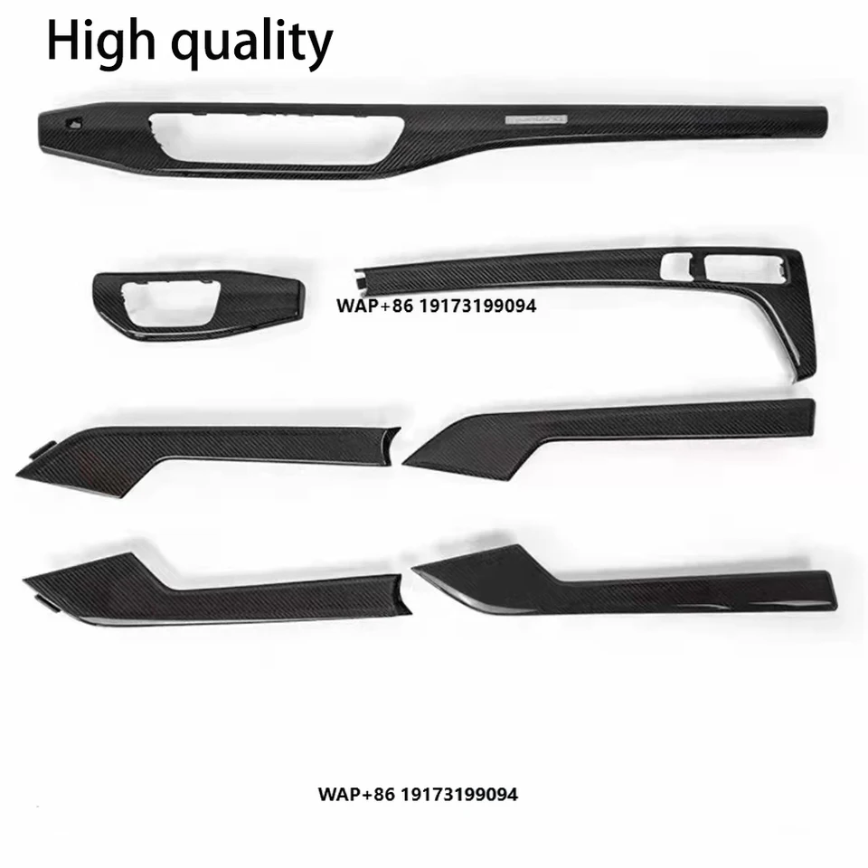 

7-Piece Carbon Fiber Interior Upgrade Set for Audi-B9/B9PA A4/A5 S4/S5 2017-2024 New Condition