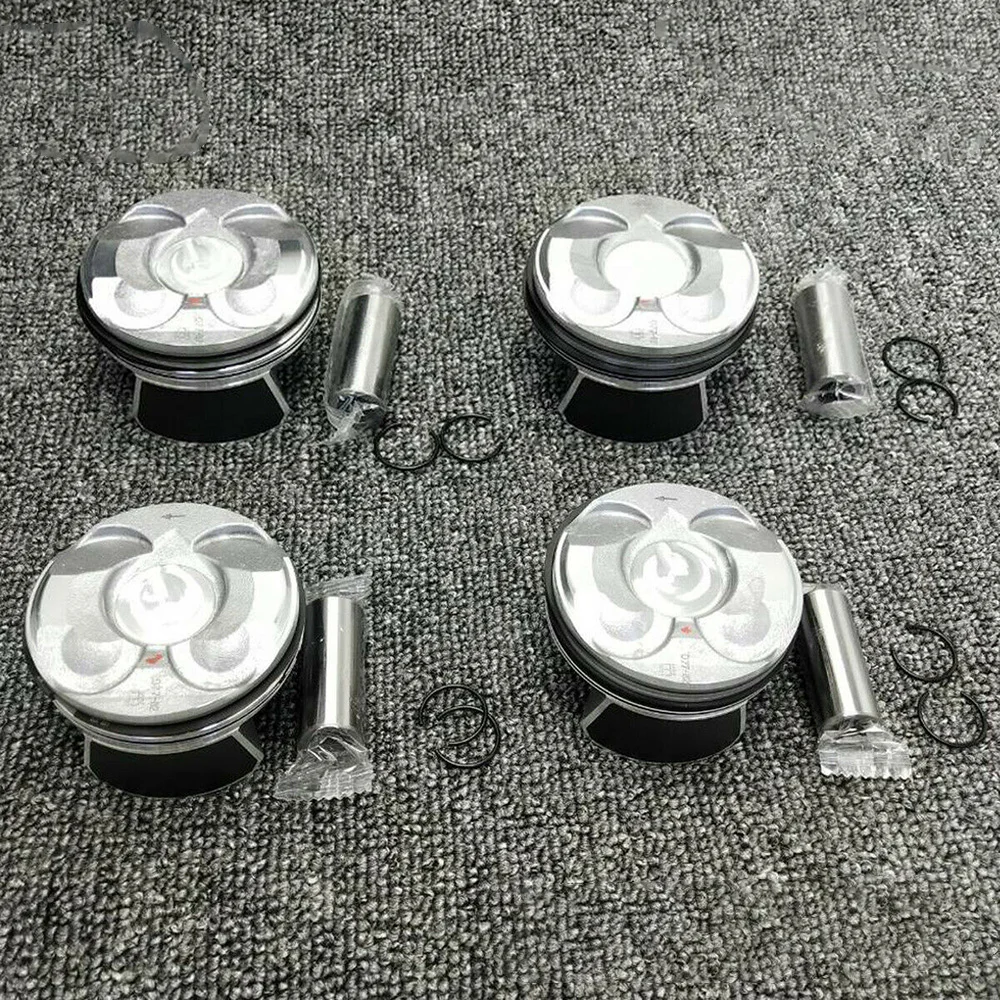 4pc PISTON & RING Set for MINI Cooper Countryman Paceman N13 N18 Engine 11257601181 WG1261177 8744480000 11257601077 07119903463