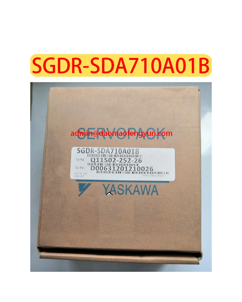 

SGDR-SDA710A01B Совершенно новый сервопривод SGDR SDA710A01B, быстрая доставка
