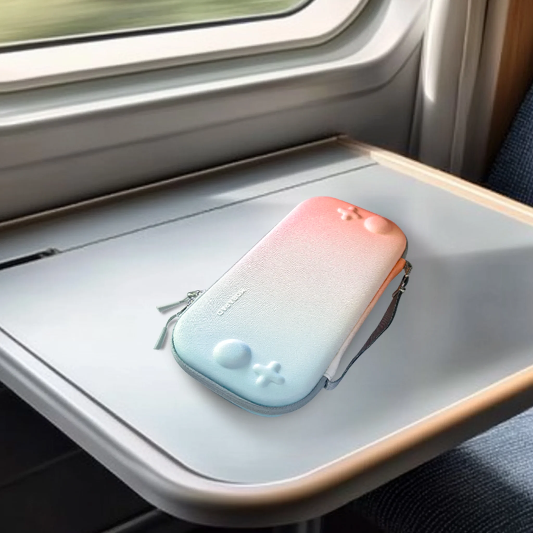 MOBAPAD متوافق مع Switch 2 حقيبة تخزين وحدة التحكم في الألعاب NS2 مقاومة للصدمات مع ملحقات حقيبة تخزين وحدة التحكم في تخزين الكاسيت