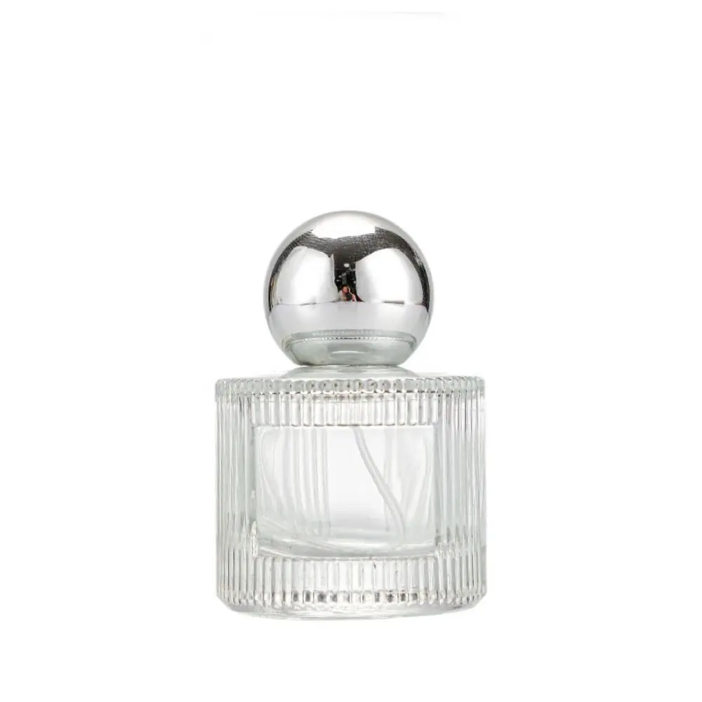 MIni Klare, transparente Flasche, nachfüllbarer Zerstäuber, Unterabfüllung, Glasflasche, Presstyp, 40 ml, Spender, Zerstäuber, Reisen