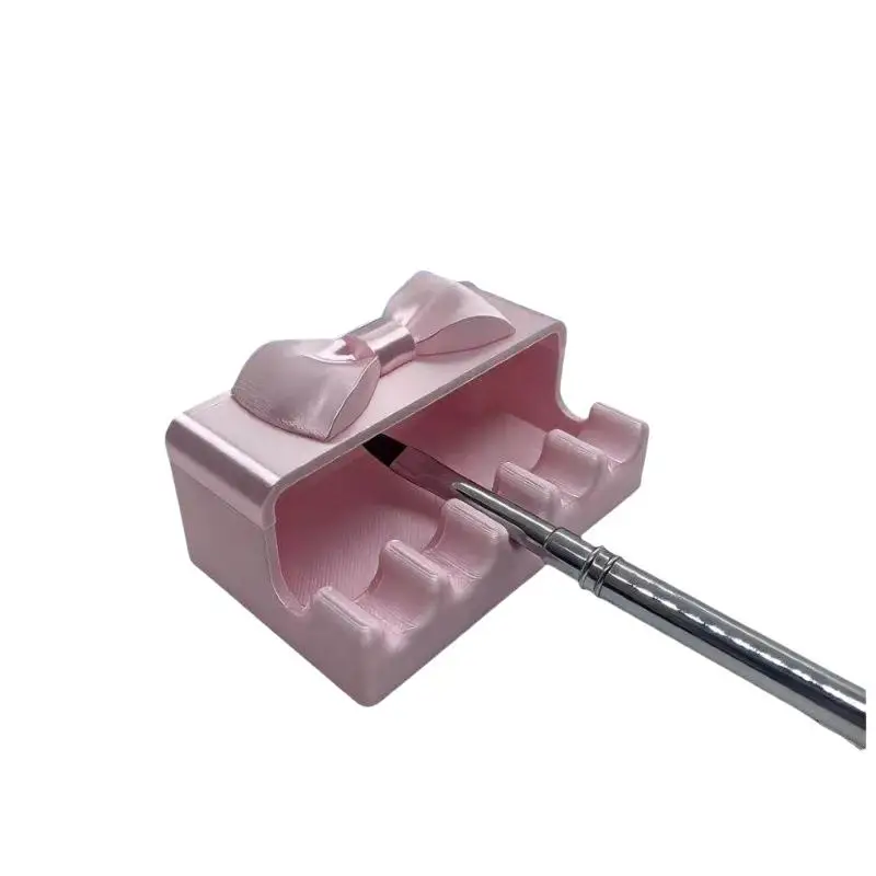 Eco-friendly Brush Holder Easy to Clean Space Saving Portable for Watercolor Artists Nail Art Salon Daily Use