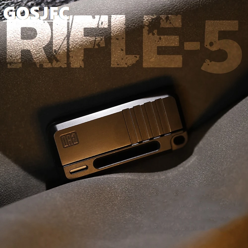 

GAO Studio RIFLE-5 Magnetic Mechanical Rebound Push Slider EDC Decompression Toys