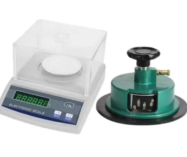 100 Sqcm Round Sample Cutter+precision electronic balance scale 1000g 0.01g 220V High Quality VV