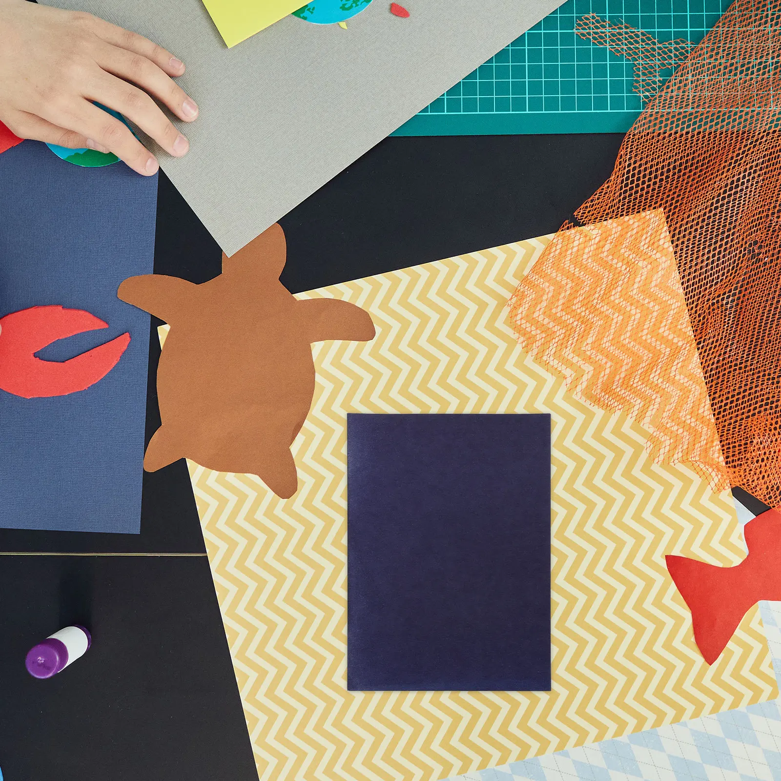 50Pcs Cyanotype Sun Print Paper A6 High Sensitive Solar Photography Sheets for DIY Nature Printing Craft Art Tools