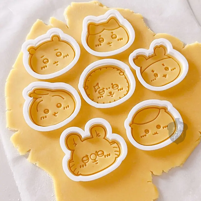 Kawaii Chiikawa Usagi Cake Cookie Cutter Set Kawaii Hachiware Diy 3D Baking Mould Baking Pastry Tools Kitchen Accessories Gifts view 2