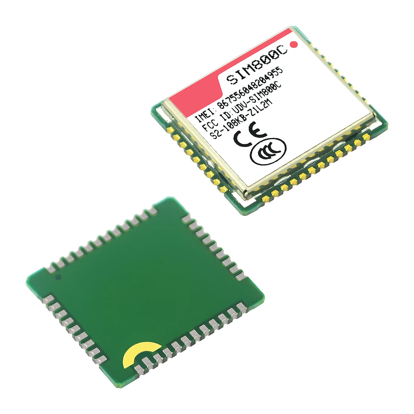 SIM800C SIMCOM GSM/GPRS With small size in LCC interface and play high performance