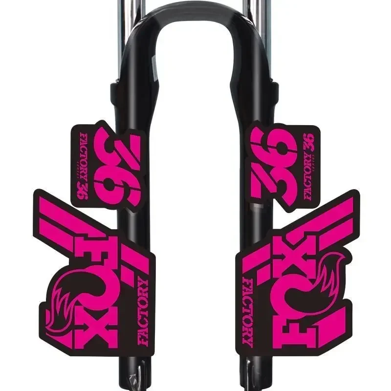 Home 36 Fork Sticker for Bicycle Mountain Road Bike Single Fork Sticker 2020 Cycling Equipment Reflective Sticker Decoration image 6