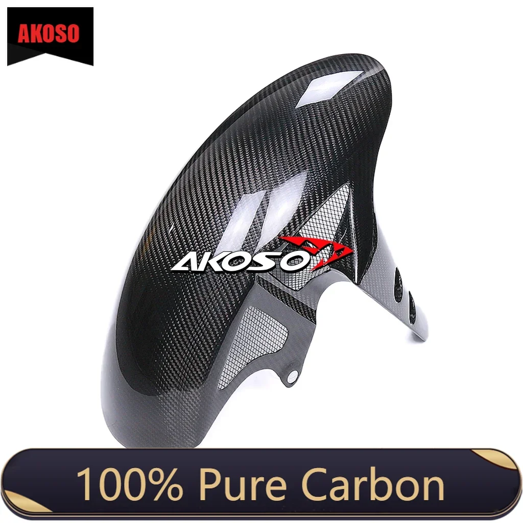 Full Carbon Fiber Motorcycle Modified Front Fender Mudguard surron 2015 2016 2017 2018 2019 2020 2021 For Yamaha MT10 MT-10