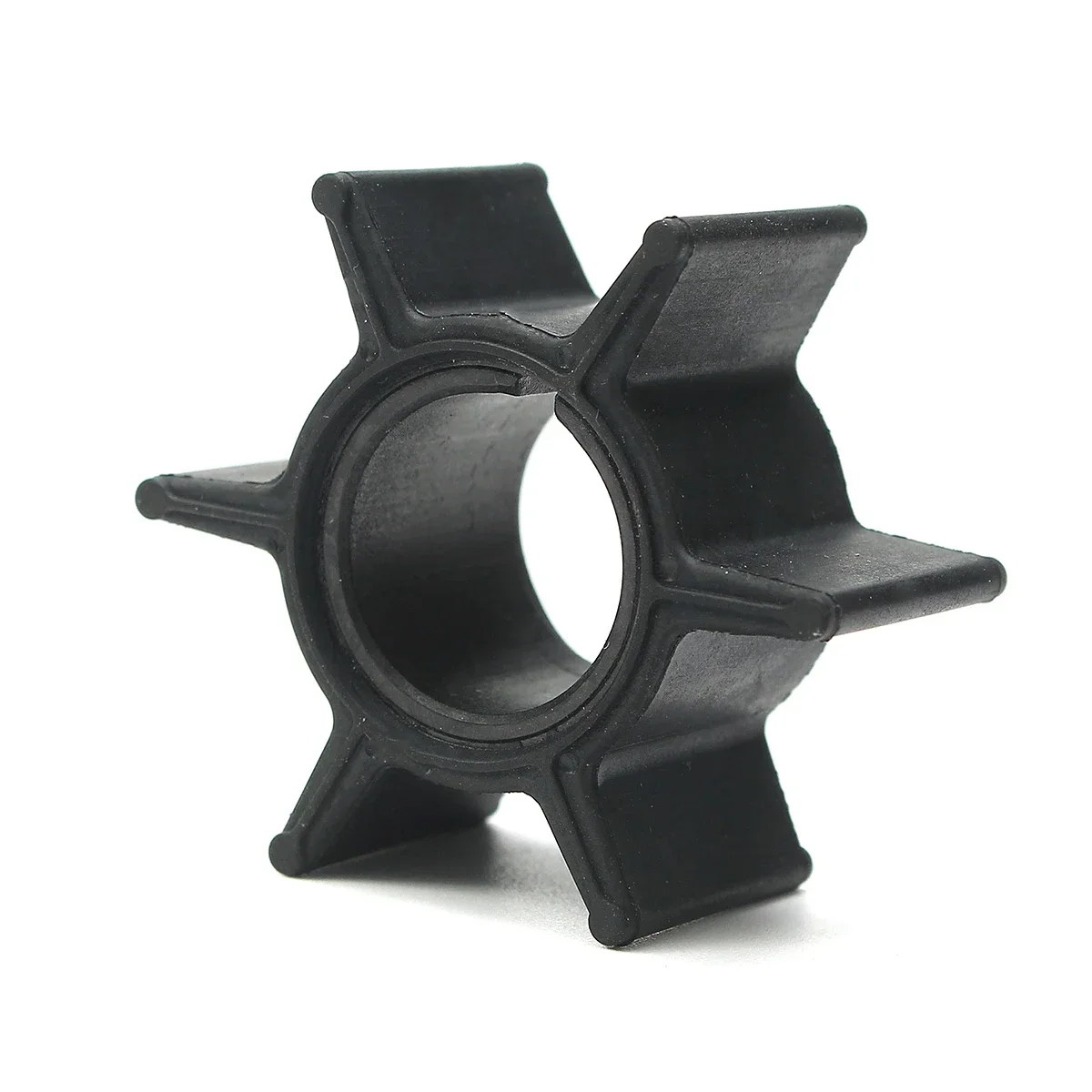 345-65021-0 18-8923 25/30/40HP Outboard Motor Water Pump Impeller Black Diameter 4.4cm 6 Blades For Tohatsu & for Mercury Rubber