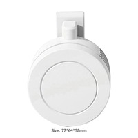 Mini Clip Fan Hanging Waist Neck  Girl Electric Air Cooling 900mah USB Leafless  3 Speeds Portable Cooler Air