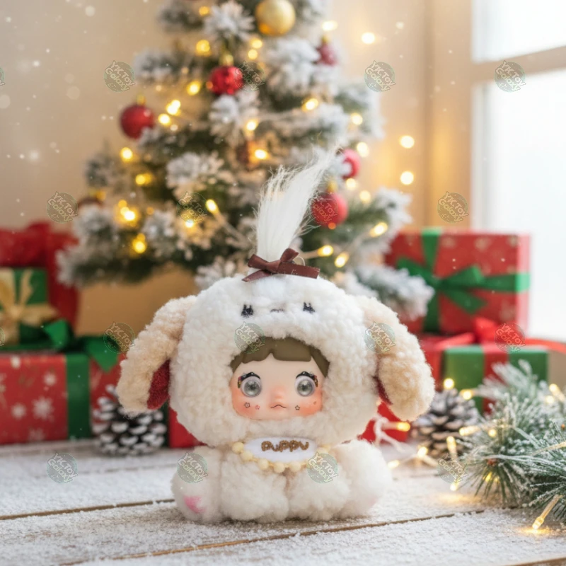 

Nommi Sitting Zoo Series Blind Box Animal Vinyl Plush Doll Cute Anime Figure Doll Surprise Bag Mystery Box Keychain Pendant Gift