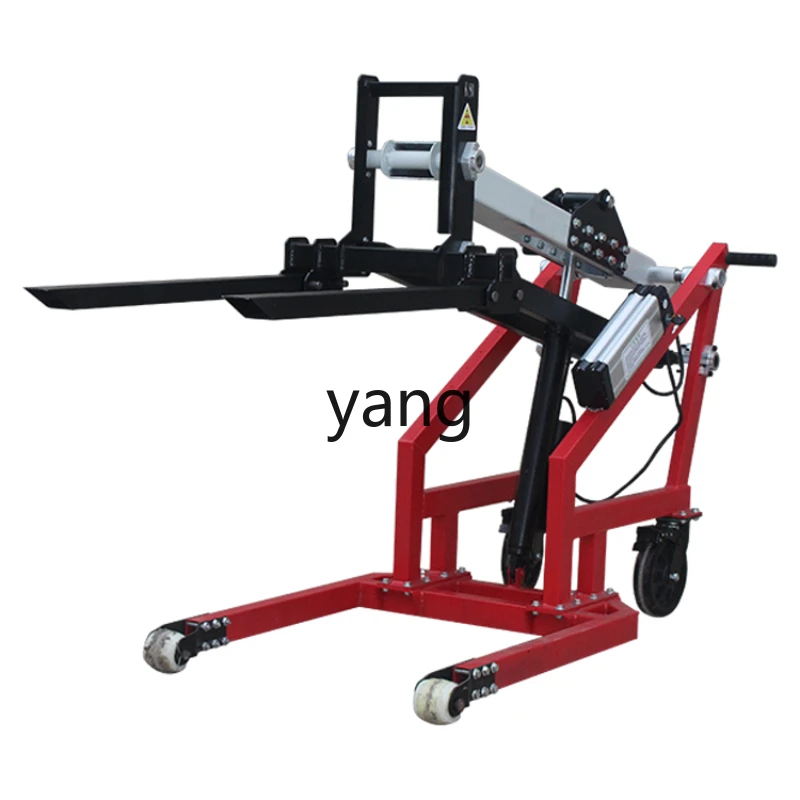 CXX Electric Crank Portable Loading and Unloading Logistics Handling Hydraulic Lifting Electric Forklift