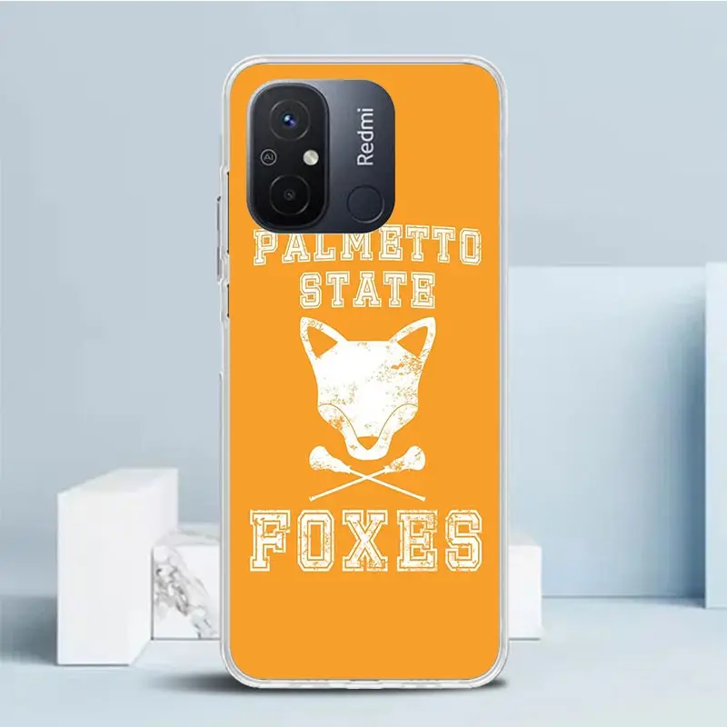 Andreil All For The Game Palmetto State Foxes Phone Case For Xiaomi Redmi 12C 12 10C 10 10A 9C 9A 9T 9 8 8A 7 7A 6 Pro 6A K20 K3