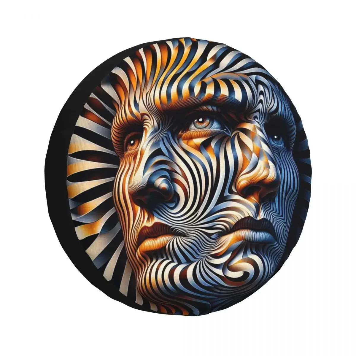 

Fantasy Double Face Spare Tire Cover for Jeep Mitsubishi Pajero SUV RV Car Wheel Protectors Accessories 14" 15" 16" 17" Inch