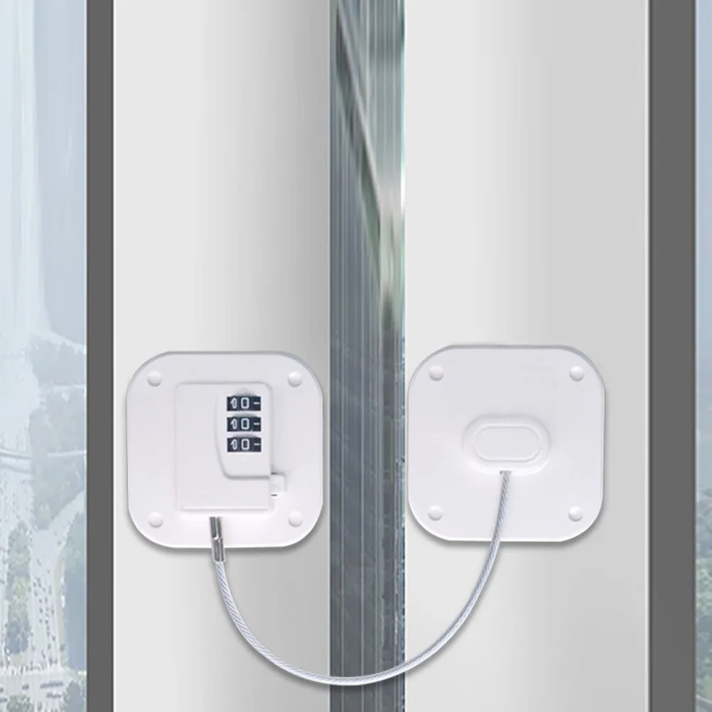 

Fridge Lock Password Square Home Safety Cabinet Drawer Protection for Children Secure Plastic Multi Purpose Coded Lock