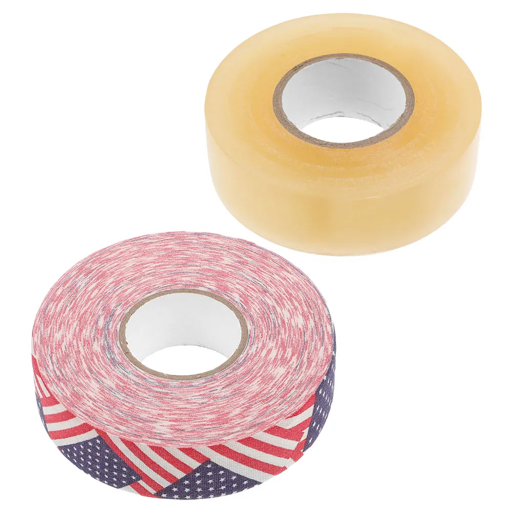 

2 Rolls Hockey Stick Tape Football Wrist Bat Grip Colored Athletic Athlete Baseball