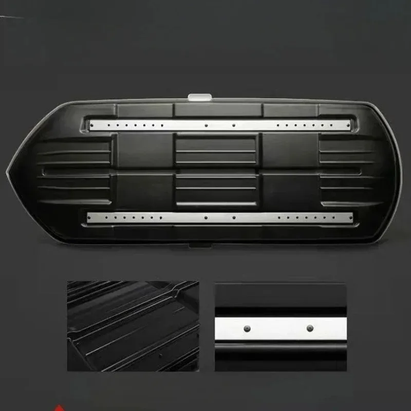 Roof travel box low lying roof luggage box 900L travel vehicle luggage rack large capacity Roof box with crossbar