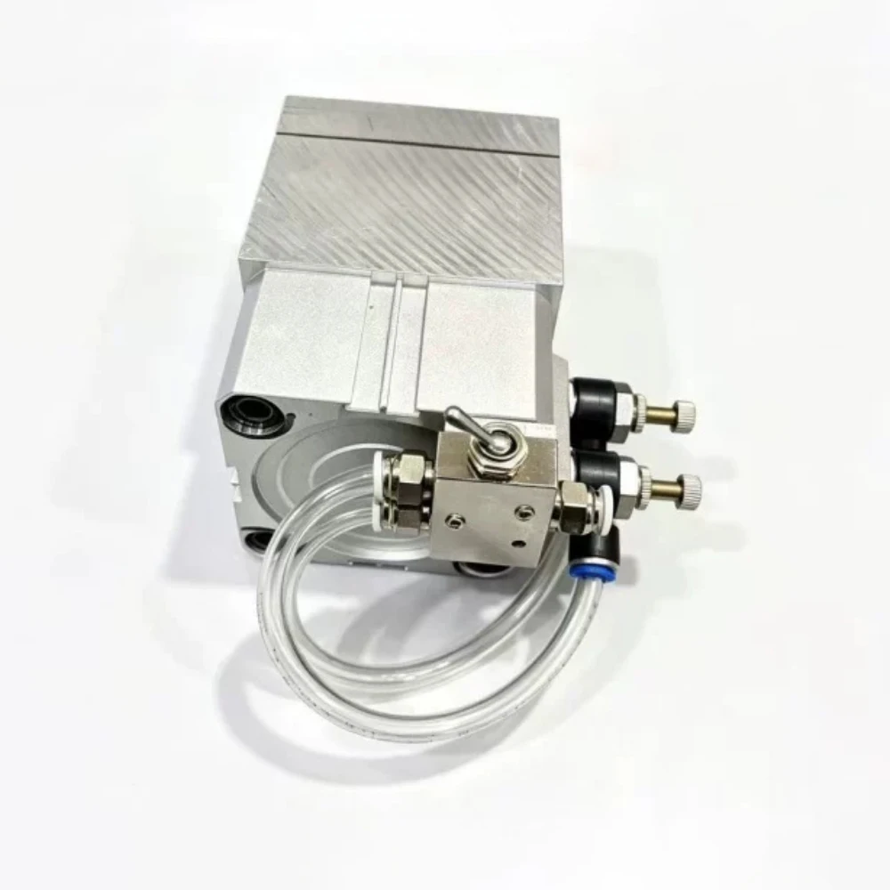 Pneumatic Parallel Gripping Vise – 200kg Clamping Force, Aluminum Alloy Body, Industrial Automation Fixture