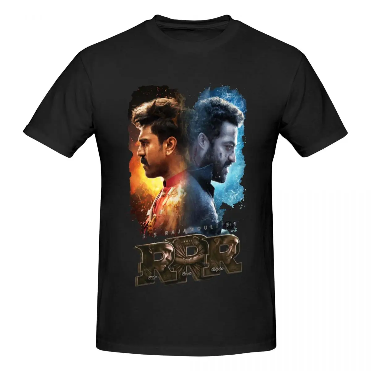 Movie RRR T Shirts Graphic Y2K Idea Cotton T Shirt For Men Women Tops