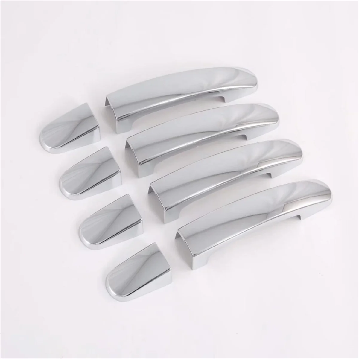 

# 241Z Накладка на дверную ручку автомобиля для Ford Transit 2017-2023, внешние аксессуары, серебро (серебро)