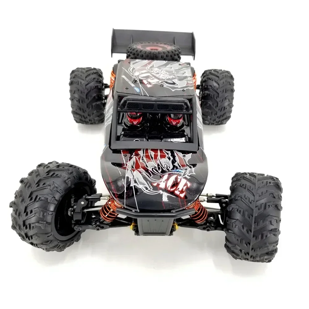 Gummi-Schneereifen für RC HBX 16889 WLtoys 124016   / 124017   Truggy Truck mit 12 mm Metall-Sechskant-Offroad-Rad