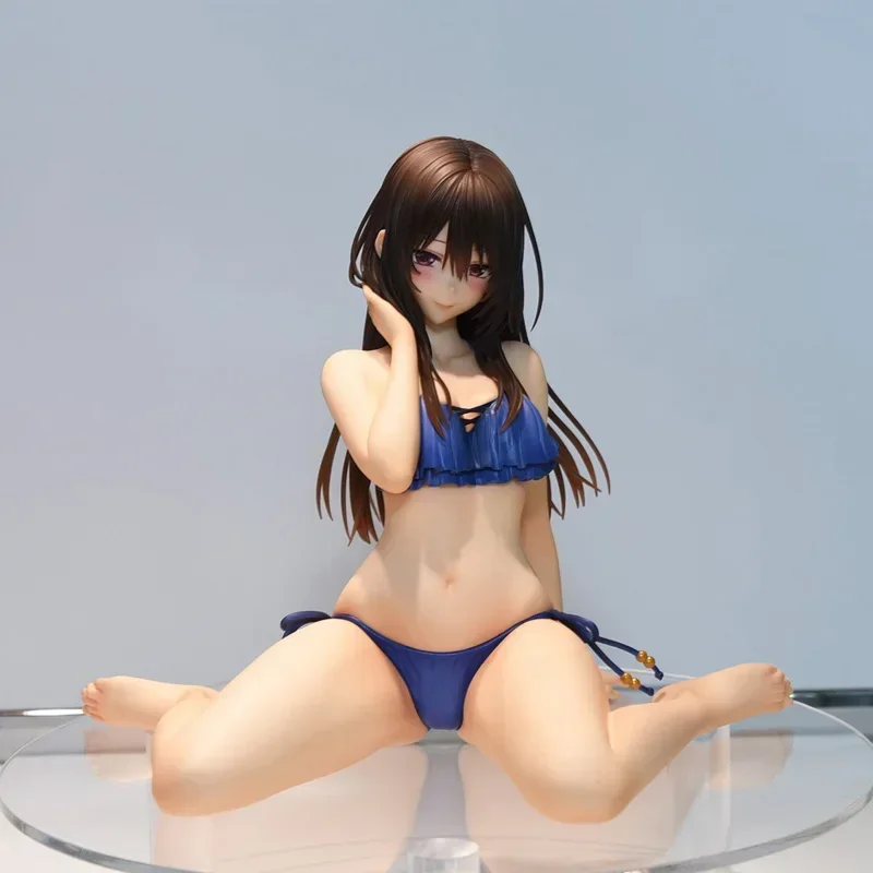 11cm Shy Girls in Love Kasane Minazumi Sexy Anime Girl Figure Hanikami Kanojo Wa Koi Wo Suru Action Figure Adult Model Doll Toys