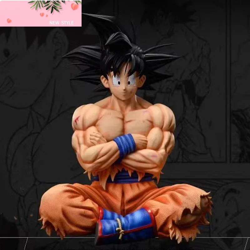 

15 см фигурки Dragon Ball Son Goku, фигурка сидения, аниме, модель из ПВХ, коллекция статуй, украшения, игрушки, подарочные украшения, кукла