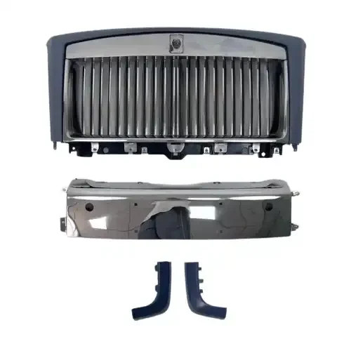 Used Parts Car Grill Surround Conerite License Plate Grille Assembly For Rolls Royce Ghost I Generation 51117301357