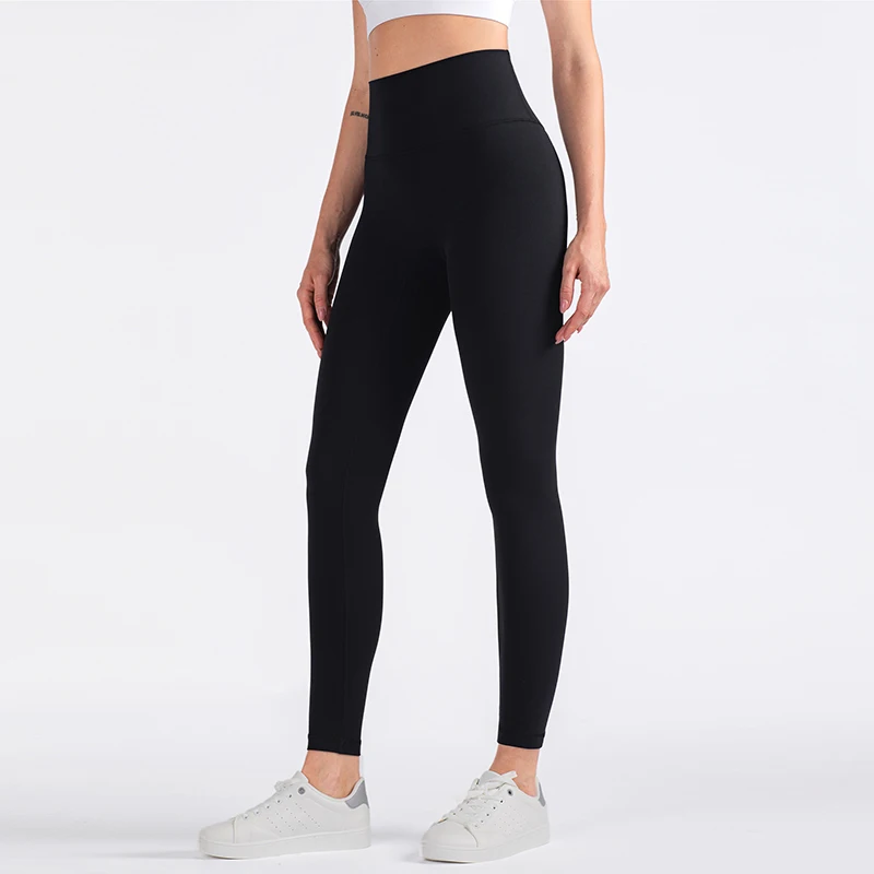 TRY TO BN Leggings da palestra pantaloni da Yoga donna sport Fitness sensazione nuda vita alta allenamento elastico Push Up Leggings collant donna