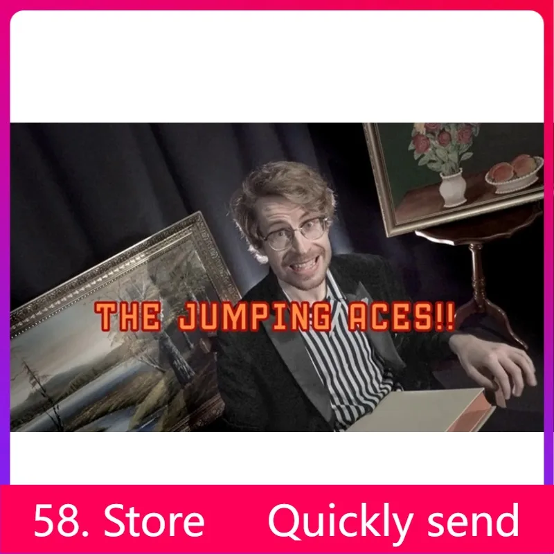 

New 2025 The Jumping Aces by Markus Tervo - Magic tricks ( 58 Store Download )