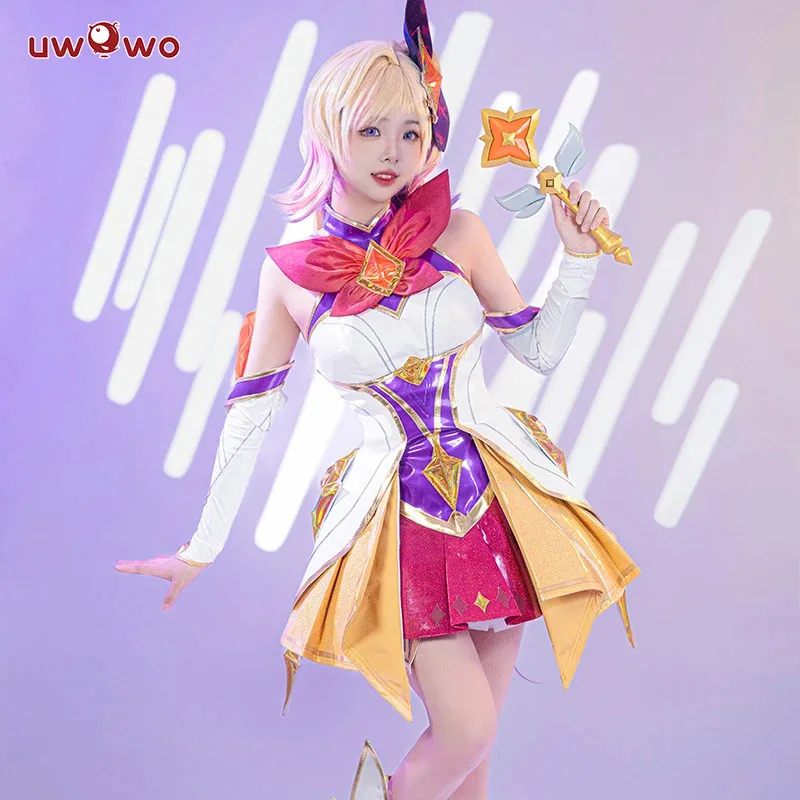 الدفعة الأخيرة UWOWO سيرافين تأثيري جامعة الأساطير/LOL: ستار جارديان سيرافين تأثيري حلي SG سلسلة هالوين زي