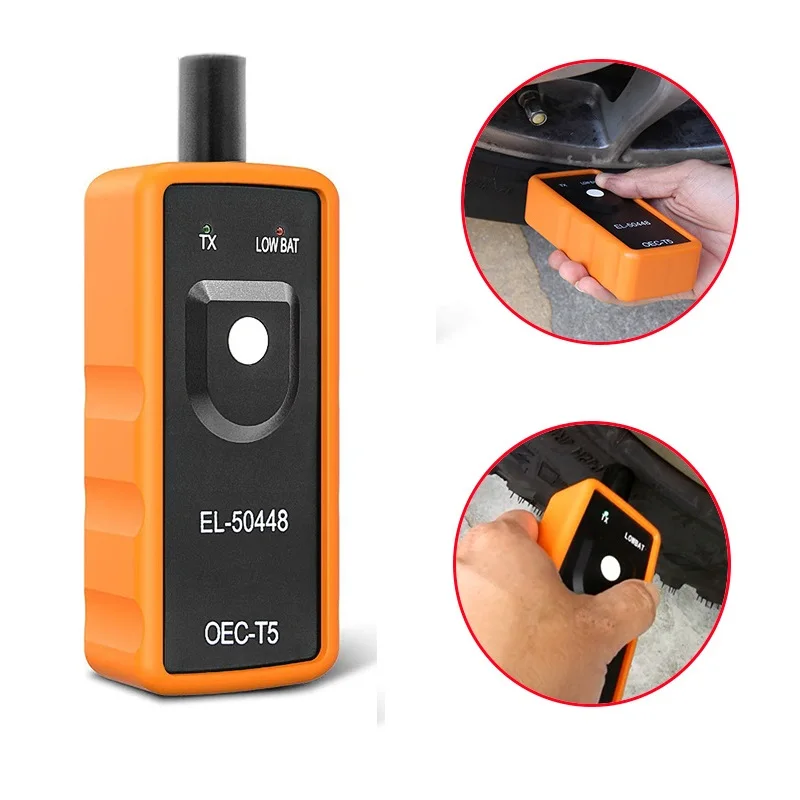 TPMS Activation Tool Tire Pressure Sensor EL-50448 OEC-T5 For Cadillac Buic-k Che-vro-let G-M-C Lin-coln G-M 433 315 MHz