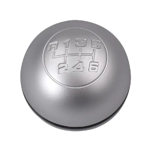 Perilla de palanca de cambios manual de 6 velocidades plateada para Alfa Romeo Giulietta 2010-2020 50294565