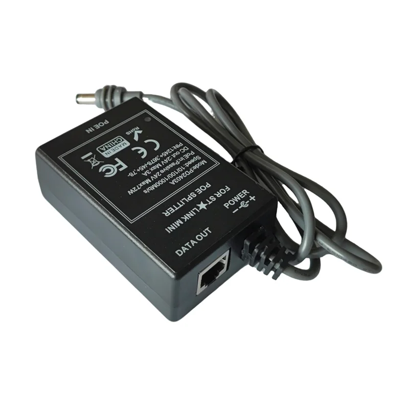 DIGIT-24V DC Input Max 75W Output POE Splitter для Starlink Mini 10/100/1000Mbps Industrial