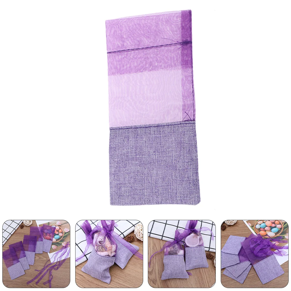 

12pcs Drawstring Sachet Small Empty Storage Bags For Jewelry Candy Fragrance Gauze Mesh Spice Bags Organza Pouches