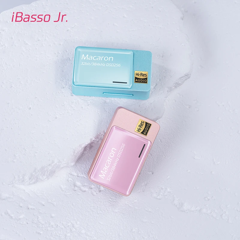 iBasso Jr.Macaron USB DAC Headphone Amp, Dual CS43131, 4.4mm/3.5mm