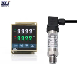 Digital Din type pressure controller with high alarm and low alarm 0-10Kpa 30Kpa 50Kpa 100Kpa pressure monitor gauge