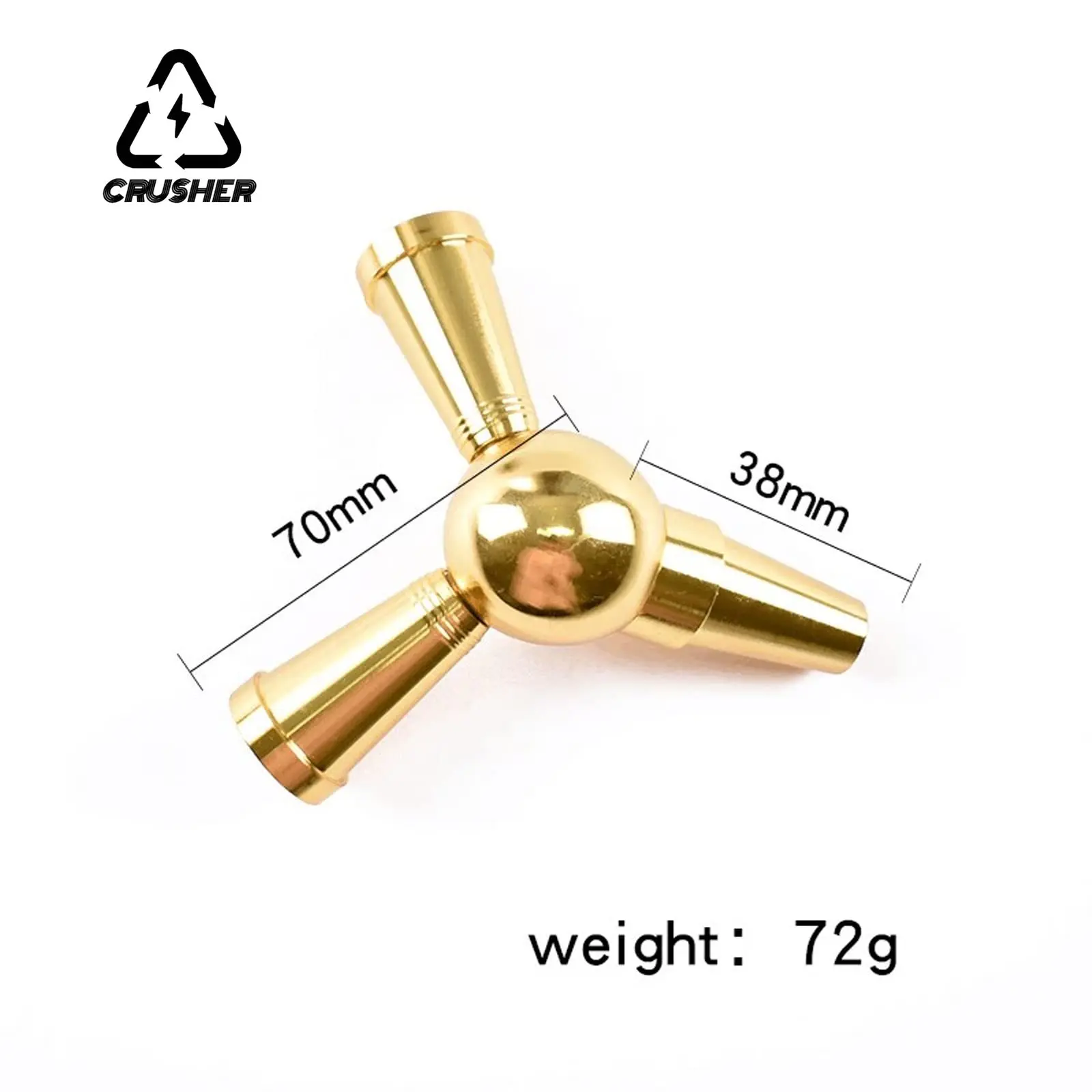 CRUSHER One-to-Two Shisha Hose Connection Joint Hookah Pipe Adapter Bifurcate Sheesha Cachimbas Narguile Chicha Accessories