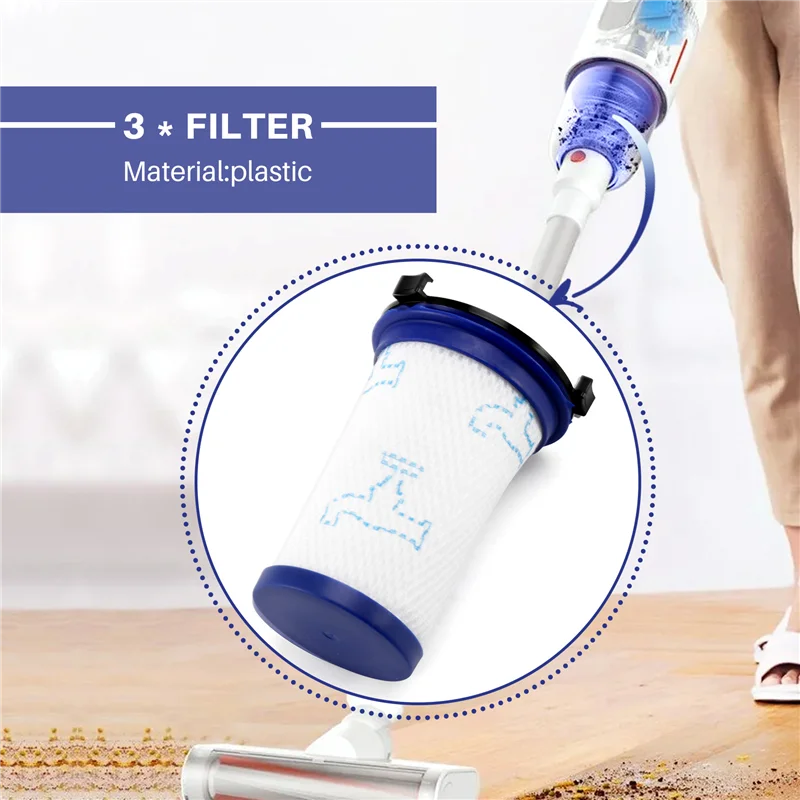 แผ่นกรอง HEPA สําหรับ Rowenta Air Force 360 เครื่องดูดฝุ่น RH9037 RH9038 RH9039 RH9051WO RH9057WO RH9086WO เปลี่ยนกรอง