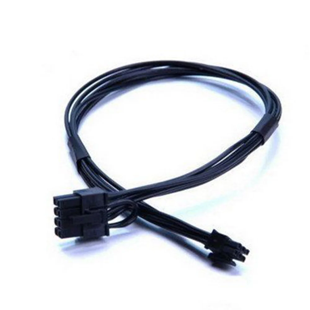 Transfer Video Card Power Cable Laptop Mini PC Portable Receiver Transmission 6-pin to 8-pin Accessories Black