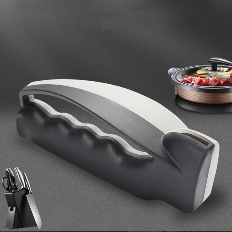 1pc New Manual Quick Knife Sharpener - Household Kitchen Whetstone Blade Sharpening Tool for Home Cooking