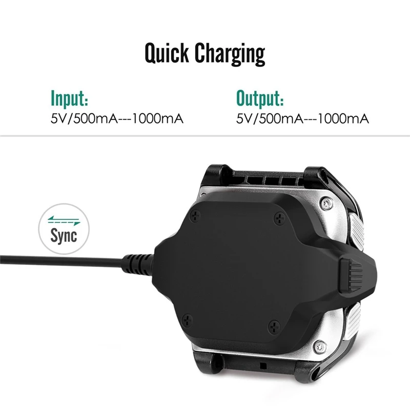 Kabel z klipsem do ładowania USB do zegarka GPS Garmin Forerunner 920XT Multisport